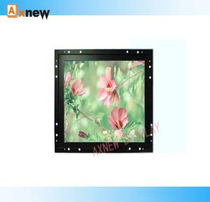 China 300 Nits 10 Point Multi Touch Screen PCT Industrial Chassis Monitor With VGA Dvi Hdmi 12V Input on sale
