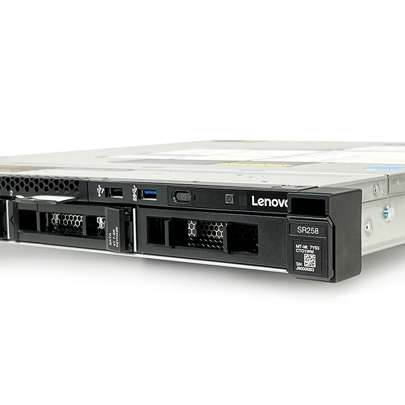 Lenovo Thinkserver SR258 Entry Level 1U Rack Server with Intel Xeon E2224 and 16G RAM