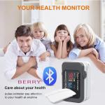 Lightweight Portable Remote Patient Monitoring Pulse Oximeter With Seamless