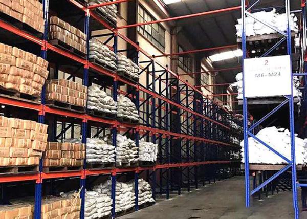 Quality Welding 600mm Pallet Storage Shelves Heavy Duty Racks For Warehouse for sale