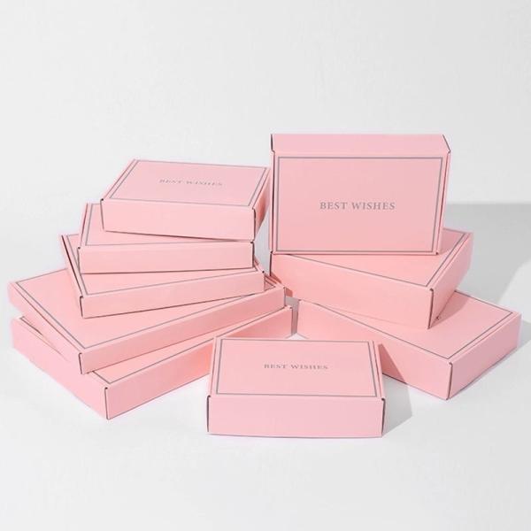 Quality Colorful Custom Logo Cosmetic Corrugated Packaging Mailer Box Shipping Paper Box for sale