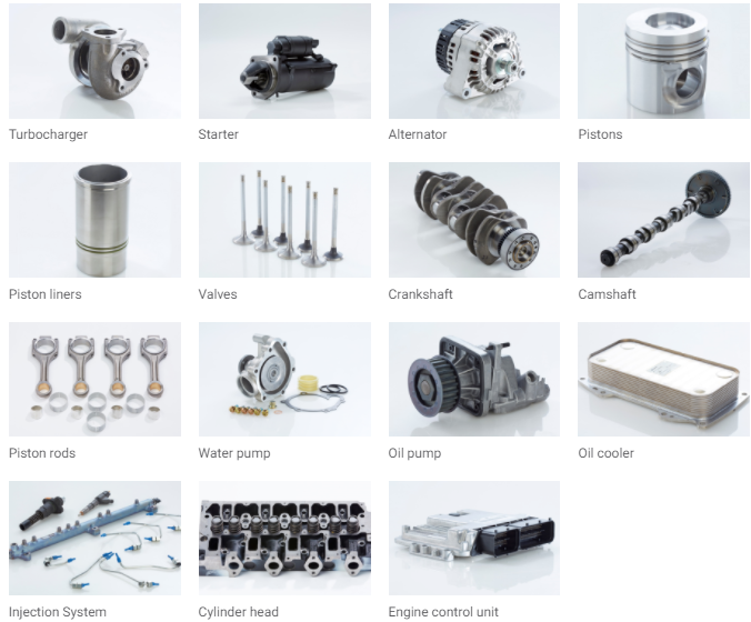 Cummins Grip Generator Spare Parts Yangdong ISO9001