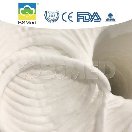 Cotton Strip Sliver 3g Medical Consumables Absorbent Medical Cotton Coil / Balls Salon