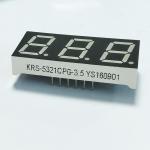 Customized 0.52 Inch Alphanumeric LED Display 3 Digit Seven Segment