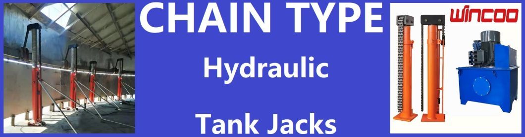 Hot Sale Chain Type Simple Tank Hydraulic Jacks Stock Available
