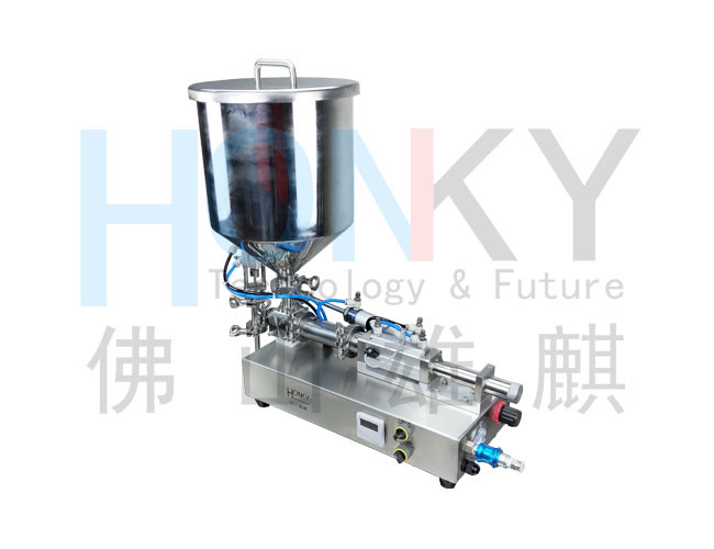 Desktop Small Volume Paste Filling Machine With High Precision Ceramic Piston Pump For Cosmetic Cream Paste Filling