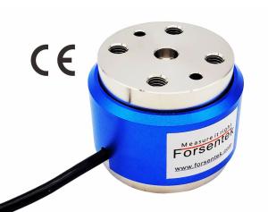 Buy cheap Miniature Flange Style Reaction Torque Transducer 0-885 lbf-in Static Torque Sensor product