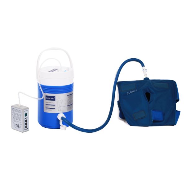 ISO13485 Knee Ice Compression Machine , Portable Circulating Ice Water Knee Wrap