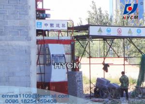 China 1000kg Passenger Hoist Lift Aan and Material For Real Estate Projects Buildings on sale