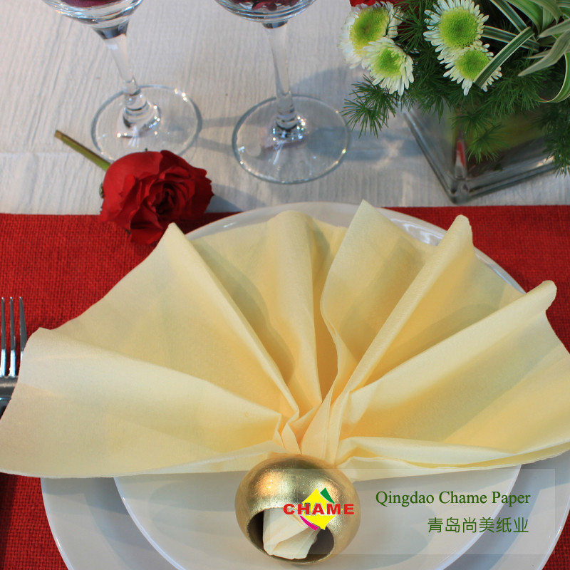 ODM Personalized 2Ply Cocktail Color Paper Napkin Absorbent