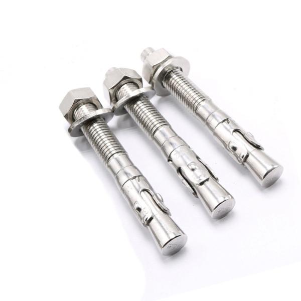 Quality BV M10 Wedge Anchor Fastener Mining Stainless Steel for sale