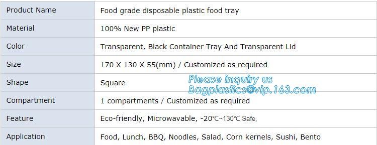 Blister large clear plastic fruit container with lid for fruit packaging,blister fruit box /container/ fruit Tray/ Clear