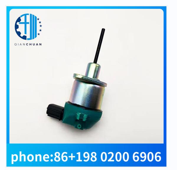 Quality 1A084-60011 Excavator Engine Parts Flameout Electromagnetic Valve Switch for sale