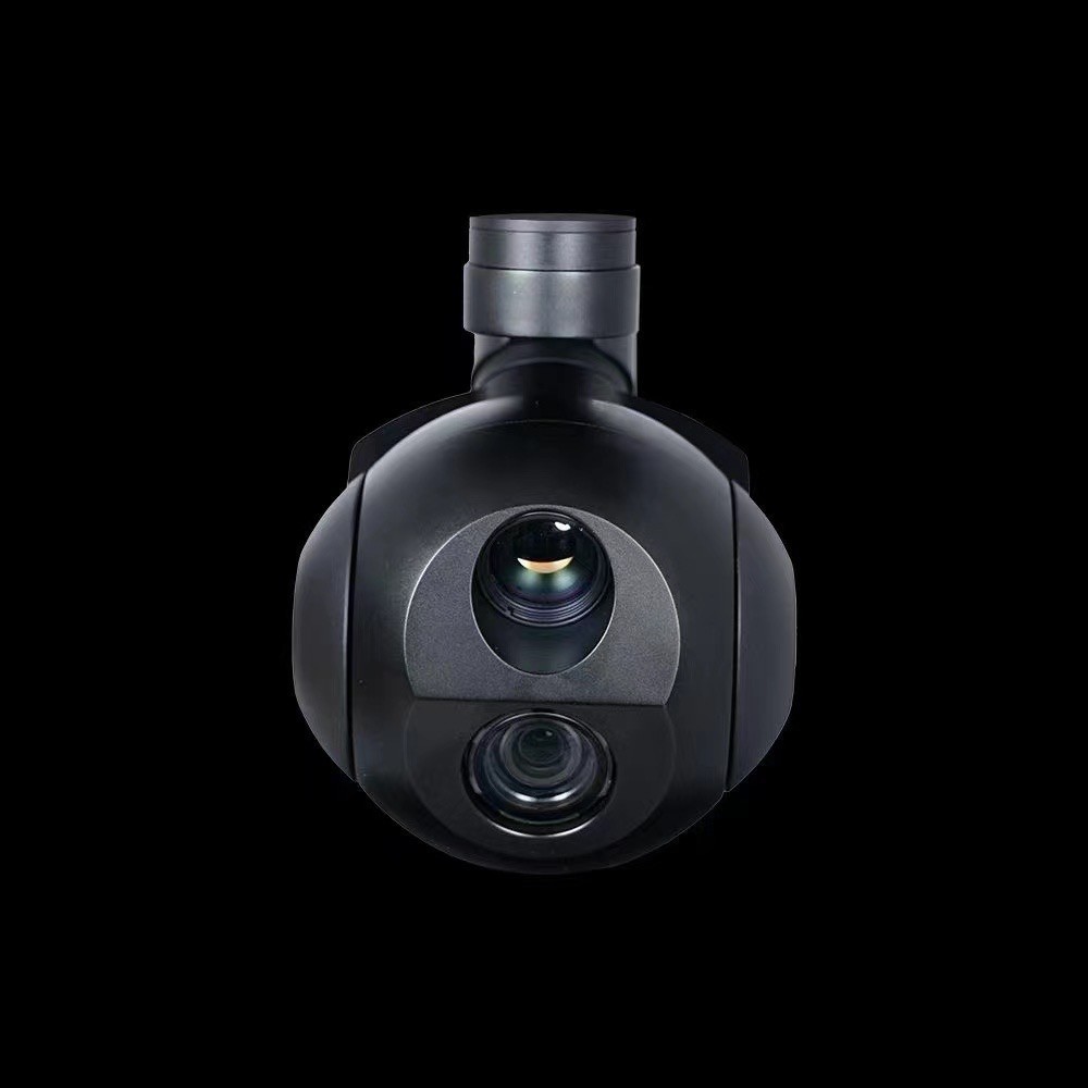 4K 30* Optical EO/IR Sensor Dual Zoom Camera with Target Locking System For Surveillance