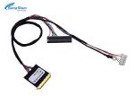 LCD Display LVDS Cable Assembly Wrapped Twisted Pair Customized Conductor Size