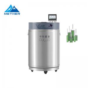 Buy cheap METHER GNTBIOBANK Liquid Nitrogen Storage Tank With Hot Gas Bypass Design product