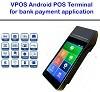 EMV mobile pos  for bankpayment application support emv credit card  and membership card,camera scanner