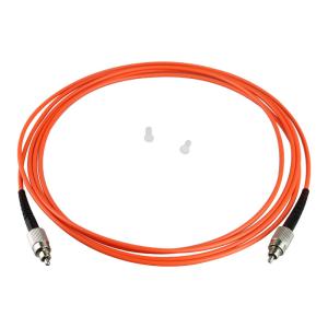 China Pure Silica  200nm to 1200nm (UV-VIS) or 400nm to 2500nm (VIS-IR) Step-Index Multimode Fiber Optic Patch Cables on sale