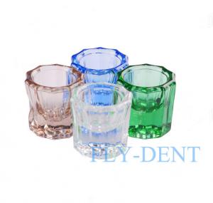 China Multi-Purpose GLASS DAPPEN DISH for dental, tattoo or nail spa Promotion on sale