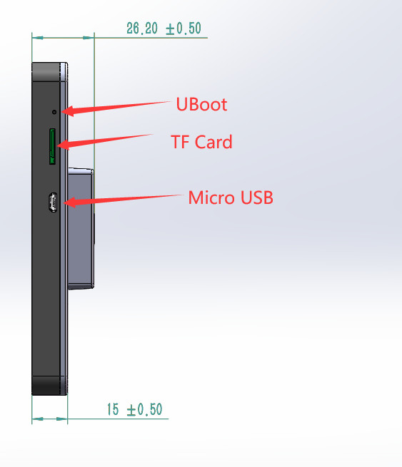 Multi Option Industrial NFC Reader Terminal 5 Inch Android Based Wall Mount POE Touch Panel