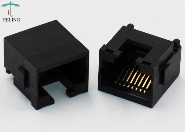 Single Port Side Entry RJ45 Lan Jack 8P8C Modular Connector SMT Type MJ88-B211