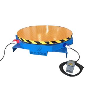 Buy cheap Semi Automatic Turntable Pallet Wrapper Machine With Scale 1220mm product