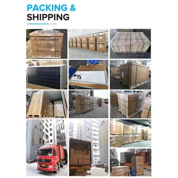 Full Black 440W 445W 450W 455W 460W Solar Panel Monocrystalline Solar Panels Half Cell Solar Panel Kit For Homes