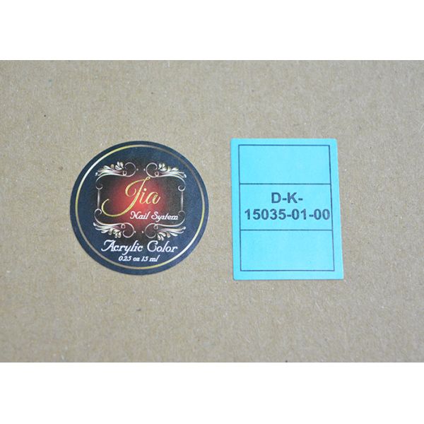 Brittle Paper Adhesive Destructible Vinyl Labels Acrylic Pressure Adhesive Glue