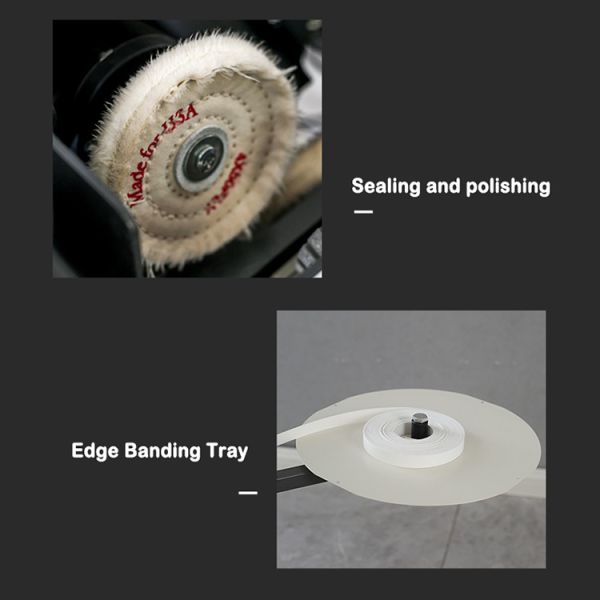 Portable Edge Banding Machine For Woodworking Pvc 4kw