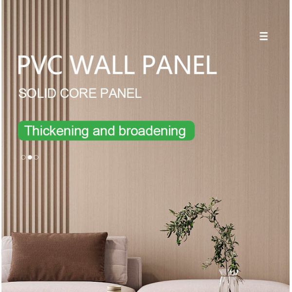 5mm 8mm Interior Decoration Wall Panel Wood Grain PVC Wall Panels