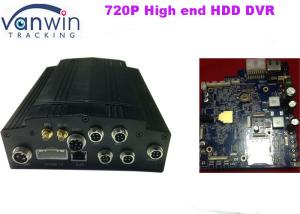 China AHD 720P HD Mobile DVR , 3G GPS 4ch car dvr with Audio Video recorder on sale