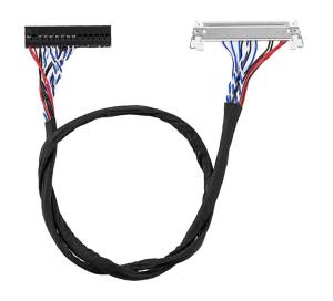 Buy cheap 8 Bit FIX 30 Pin LVDS Cable Assembly For 17-26 Inch LCD LED Panel Controller product