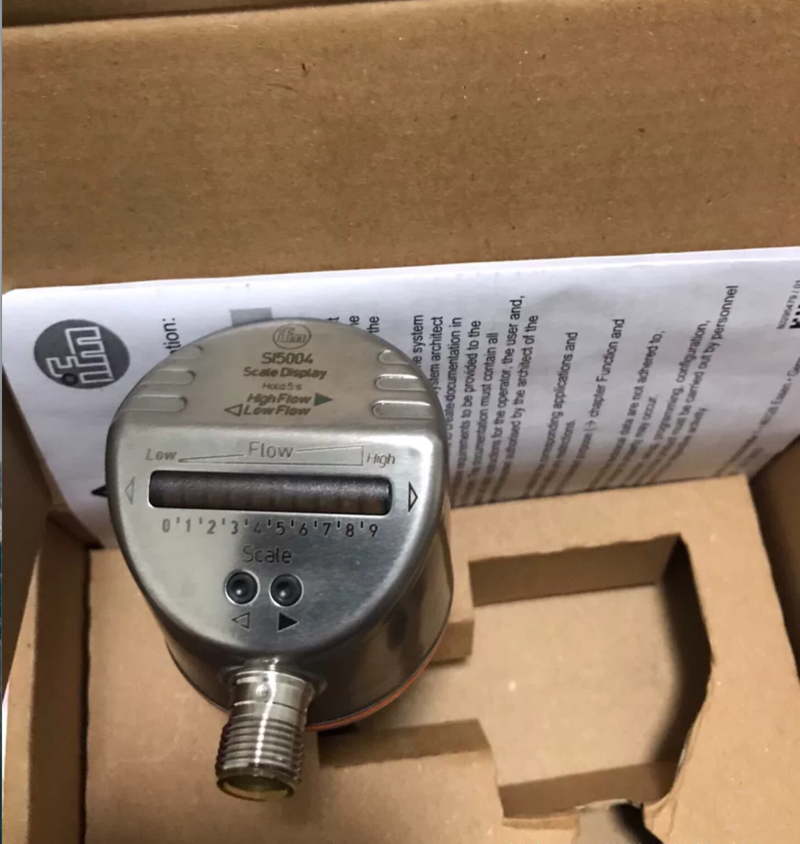 SI5004 IFM Flow Monitor Sensors Switch Transmitter SID10ADB10OG M18 X 1 5 Internal Thread