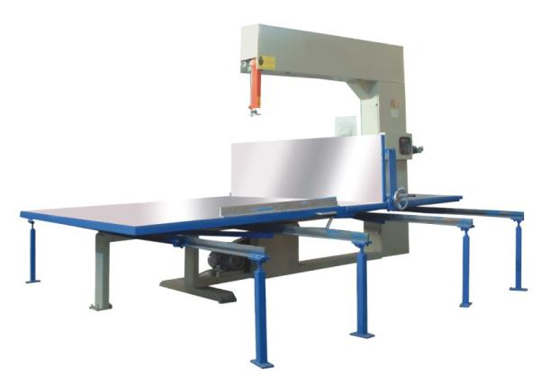 Quality 1.74kw 1200mm Height PU Foam Cutting Machine Vertical CE In Sheet for sale