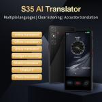 Voice Translator Device S35 ChatGPT 148 Languages Smart Ai Voice Translating