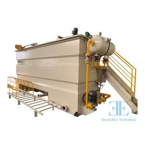 Buy cheap ISO Standard Dissolved Air Flotation with 3.75kw Pump Power PLC Control product