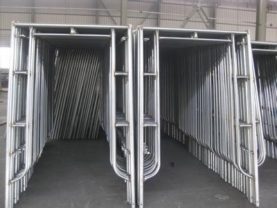 Quality Antirust Frame Steel Ringlock Scaffolding System Adjustable For Construction for sale