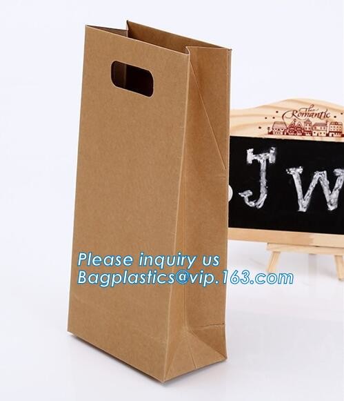 Custom Printing Recycled Brown Kraft Paper Bags,Custom Printed Factory Glassine Paper Bread Small Brown Bag, bagease