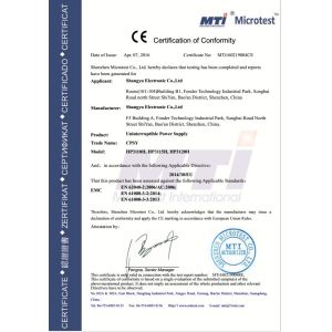 Shangyu (Shenzhen) Technology Co. Ltd Certifications