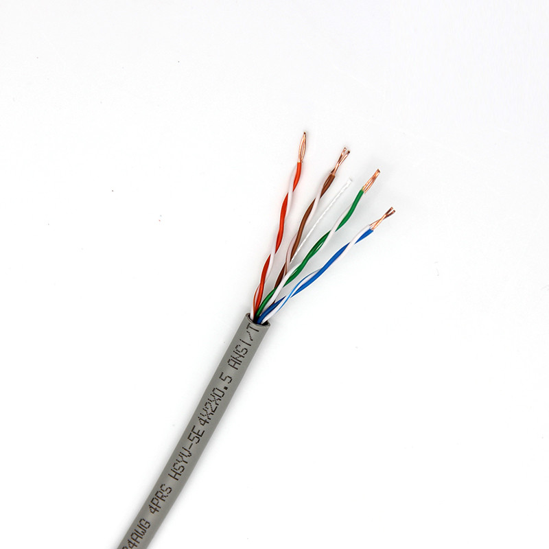 4 Pair 8 Cores UTP CAT 5E / FTP CAT 5E Ethernet Lan Cable HDPE Insulated network