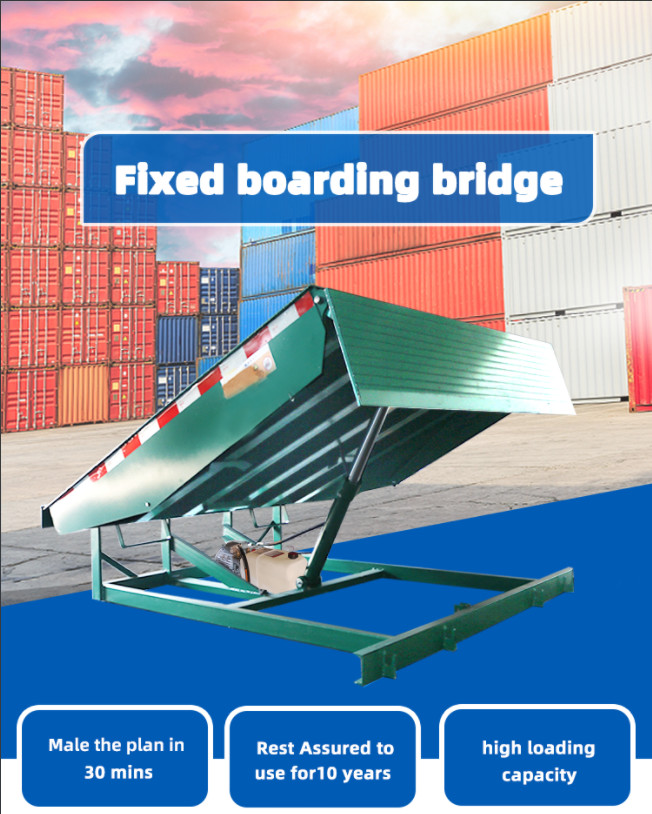 10 Tons Container Loading And Unloading Cargo Hydraulic Leveler