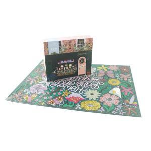 China Wholesale OEM Custom Paper Jigsaw Puzzle Cartoon Design Puzzle Game on sale
