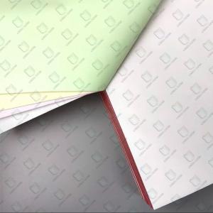 Popular Customized Carbonless Paper Cut size Receipt Roll Sheet NCR Instant Duplicate Forms