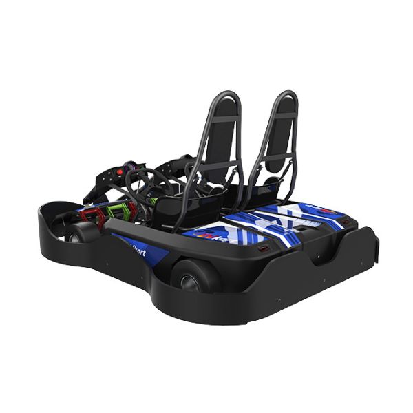 Amusement Park 48V Lithium Battery Kids Go Karting 2h Charging