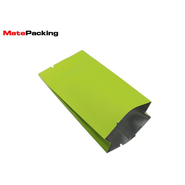 Recyclable 3 Side Seal Pouch , Side Gusset Aluminum Foil Heal Sealable Coffee Bags