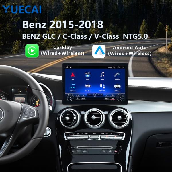 Quality GLC C-Class V-Class Mercedes Benz Head Unit 2000*1200 NTG5.0 MTK8667 Platform 8 Core for sale