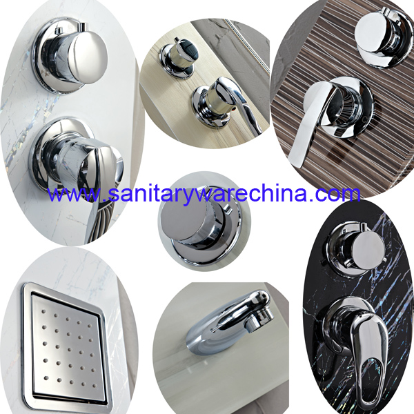 Aluminium shower column/shower panel HDB-1524 1600X200X75