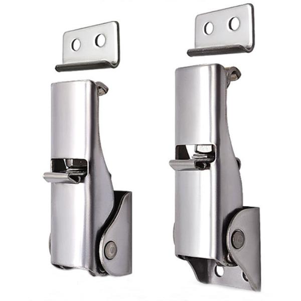 Quality Stainless Steel Lockable Draw Latch , 69x28x18mm Under Center Draw Latches for sale