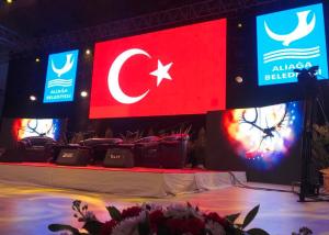 China Super Stage Led Screen , Video Productions Indoor Led Video Wall Lightweight on sale