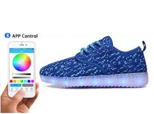 Buy cheap Battery Rechargeable App Controlled LED Shoes Light Up Trainer Sneakers product
